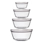 Mixing Glass Bowl, Set of 4 - Premium  from Chabrias Ltd - Just £22.99! Shop now at Chabrias Ltd