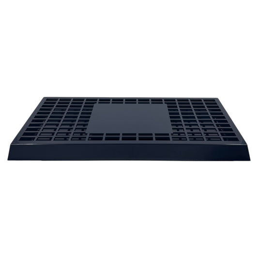 Uni Bar Plastic Drip Tray with Removable Grill, Navy - Premium BISS from Chabrias Ltd - Just £11.99! Shop now at Chabrias Ltd