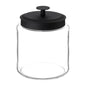 Montana Glass Jar with Matte Black Sealed Lid, 96oz - Premium Home from Chabrias Ltd - Just £28.99! Shop now at Chabrias Ltd