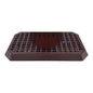 Uni Bar Plastic Drip Tray with Removable Grill, Brown - Premium BISS from Chabrias Ltd - Just £11.99! Shop now at Chabrias Ltd