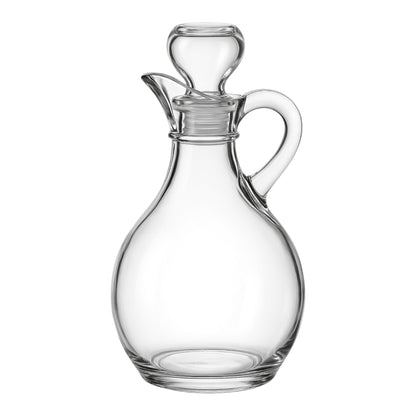 Elegant Glass Cruet Bottle, 10oz - Premium Glassware from Chabrias Ltd - Just £9.99! Shop now at Chabrias Ltd