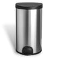 Luxury Hygienic Toe Touch, Stainless Steel Pedal Bin, 50L - Premium BISS from Chabrias Ltd - Just £59.99! Shop now at Chabrias Ltd