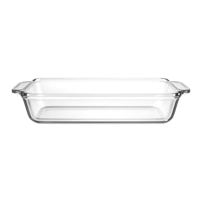 Chabrias 4.8 Quart Rectangular Glass Baking Dish (1 Piece, Tempered Tough, Dishwasher Safe) - Premium Kitchen from Chabrias Ltd - Just £28.49! Shop now at Chabrias Ltd