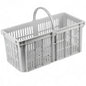 Chabrias Ltd grey glass collection cleaning caddy basket UK