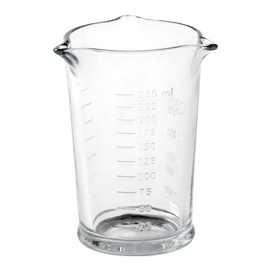 Tri-Pour Measuring Cup, 250ml - Premium Glassware from Chabrias Ltd - Just £11.99! Shop now at Chabrias Ltd