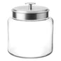 Montana Glass Jar with Brushed Aluminium Sealed Lid, 1.5 Gallon - Premium Kitchen from Chabrias Ltd - Just £29.99! Shop now at Chabrias Ltd