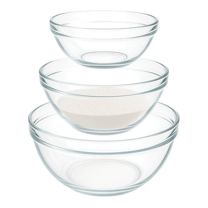 Mixing Bowl Set, 3 Piece - Premium Home from Chabrias Ltd - Just £22.99! Shop now at Chabrias Ltd