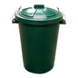 Heavy Duty Plastic Bin, With Locking Clip Lid, Green, 85L - Premium Bins from Chabrias Ltd - Just £29.99! Shop now at Chabrias Ltd