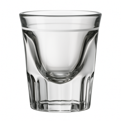 Whiskey Shot Glass 2oz with 1oz Line (48 pack) - Premium Kitchen from Chabrias Ltd - Just £81.99! Shop now at Chabrias Ltd