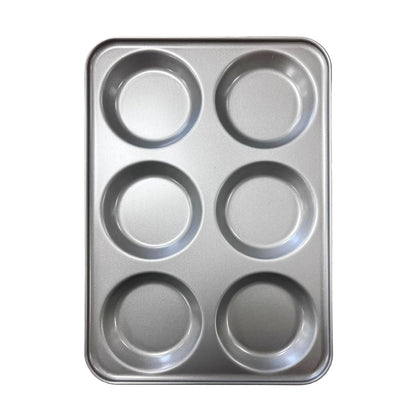 Non-Stick Yorkshire Pudding Oven Tray, Large 6 Cup - Premium Kitchen from Chabrias Ltd - Just £9.99! Shop now at Chabrias Ltd