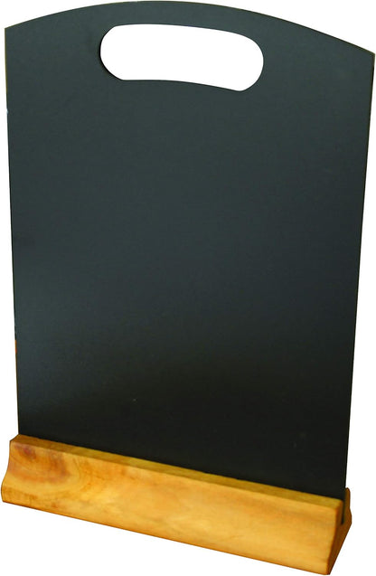 Chabrias Ltd Handheld Table Top Pub Resturant Blackboard Chalkboard with Plinth - Premium  from Chabrias Ltd - Just £9.49! Shop now at Chabrias Ltd