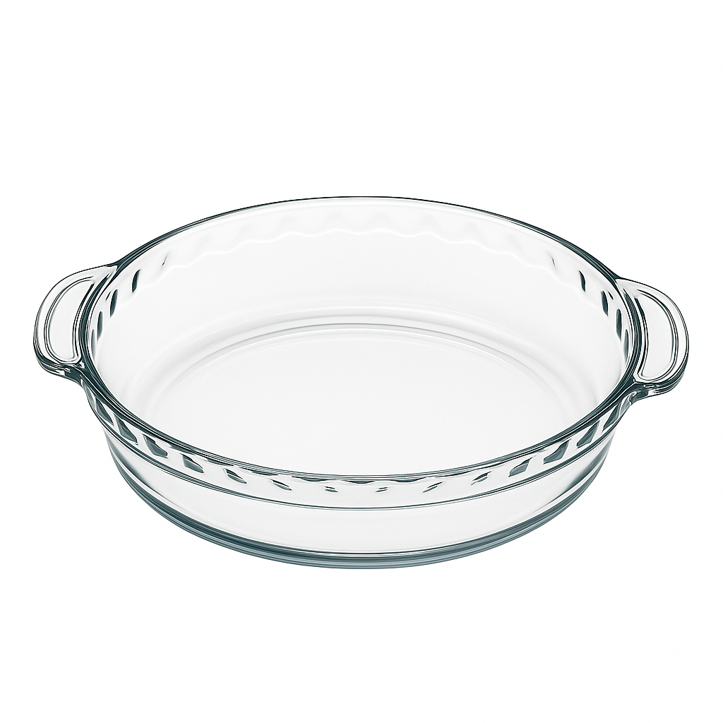 Glass Essential Pie Bundle, 9.5" (2 pack) - Premium Glassware from Chabrias Ltd - Just £18.99! Shop now at Chabrias Ltd