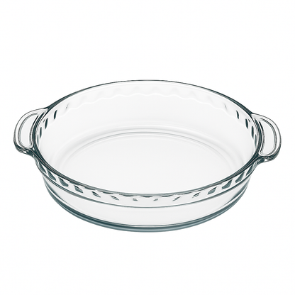 Glass Essential Pie Bundle, 9.5" (2 pack) - Premium Glassware from Chabrias Ltd - Just £18.99! Shop now at Chabrias Ltd