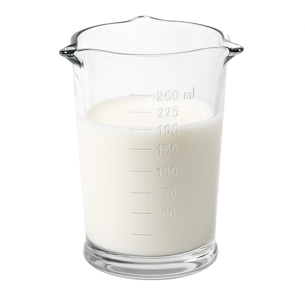Tri-Pour Measuring Cup, 250ml - Premium Glassware from Chabrias Ltd - Just £11.99! Shop now at Chabrias Ltd