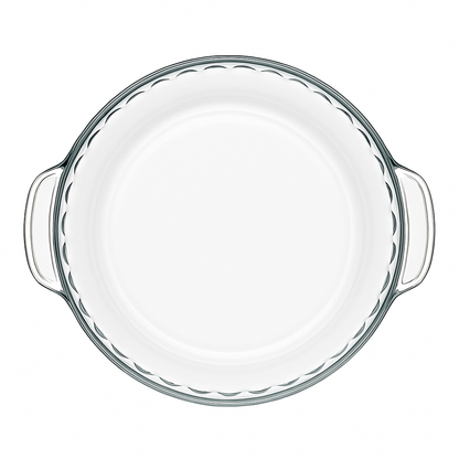 Glass Essential Pie Bundle, 9.5" (2 pack) - Premium Glassware from Chabrias Ltd - Just £18.99! Shop now at Chabrias Ltd