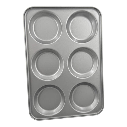 Non-Stick Yorkshire Pudding Oven Tray, Large 6 Cup - Premium Kitchen from Chabrias Ltd - Just £9.99! Shop now at Chabrias Ltd
