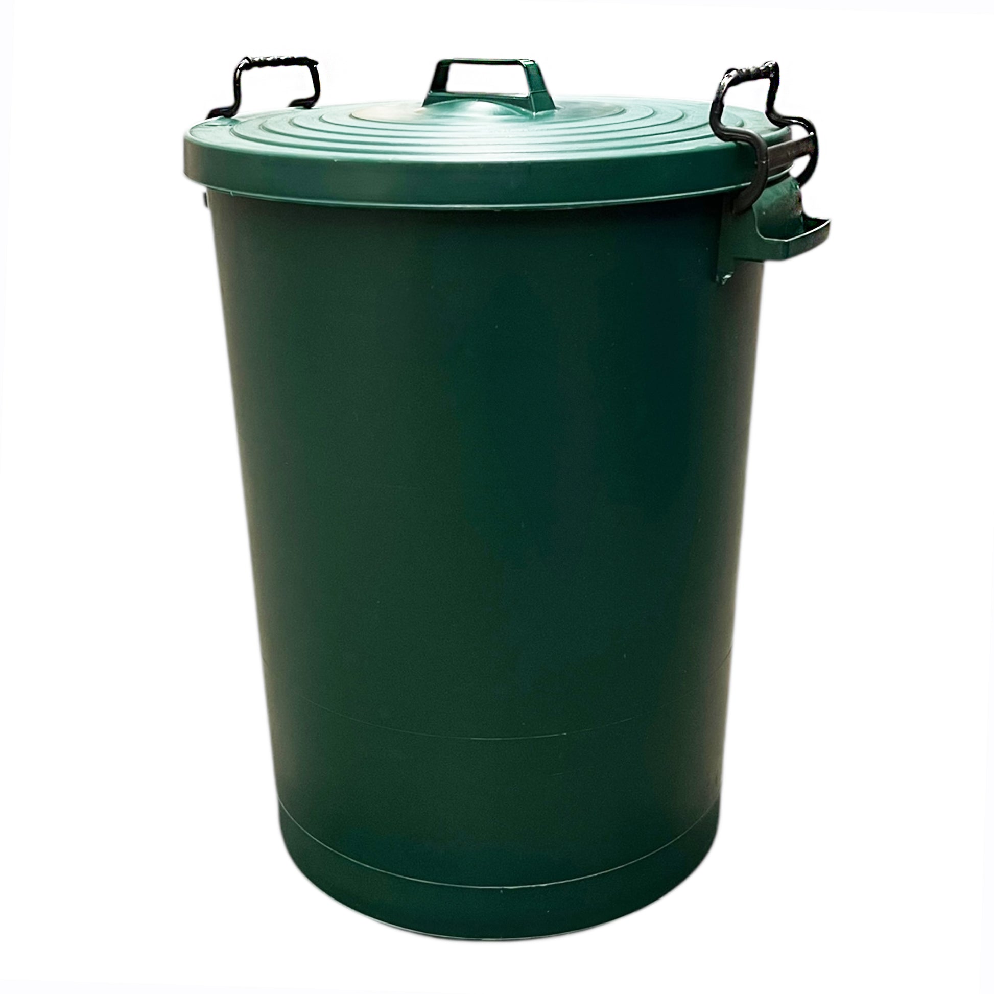 Heavy Duty Plastic Bin, With Locking Clip Lid, Green, 110L - Premium Bins from Chabrias Ltd - Just £34.99! Shop now at Chabrias Ltd