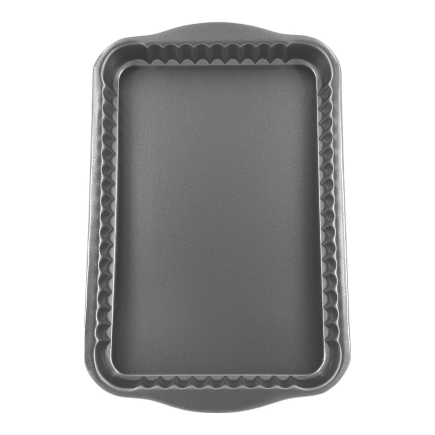Non-Stick Fluted Rectangle Quiche Tin, 31cm (2 Piece) - Premium Kitchen from Chabrias Ltd - Just £8.99! Shop now at Chabrias Ltd