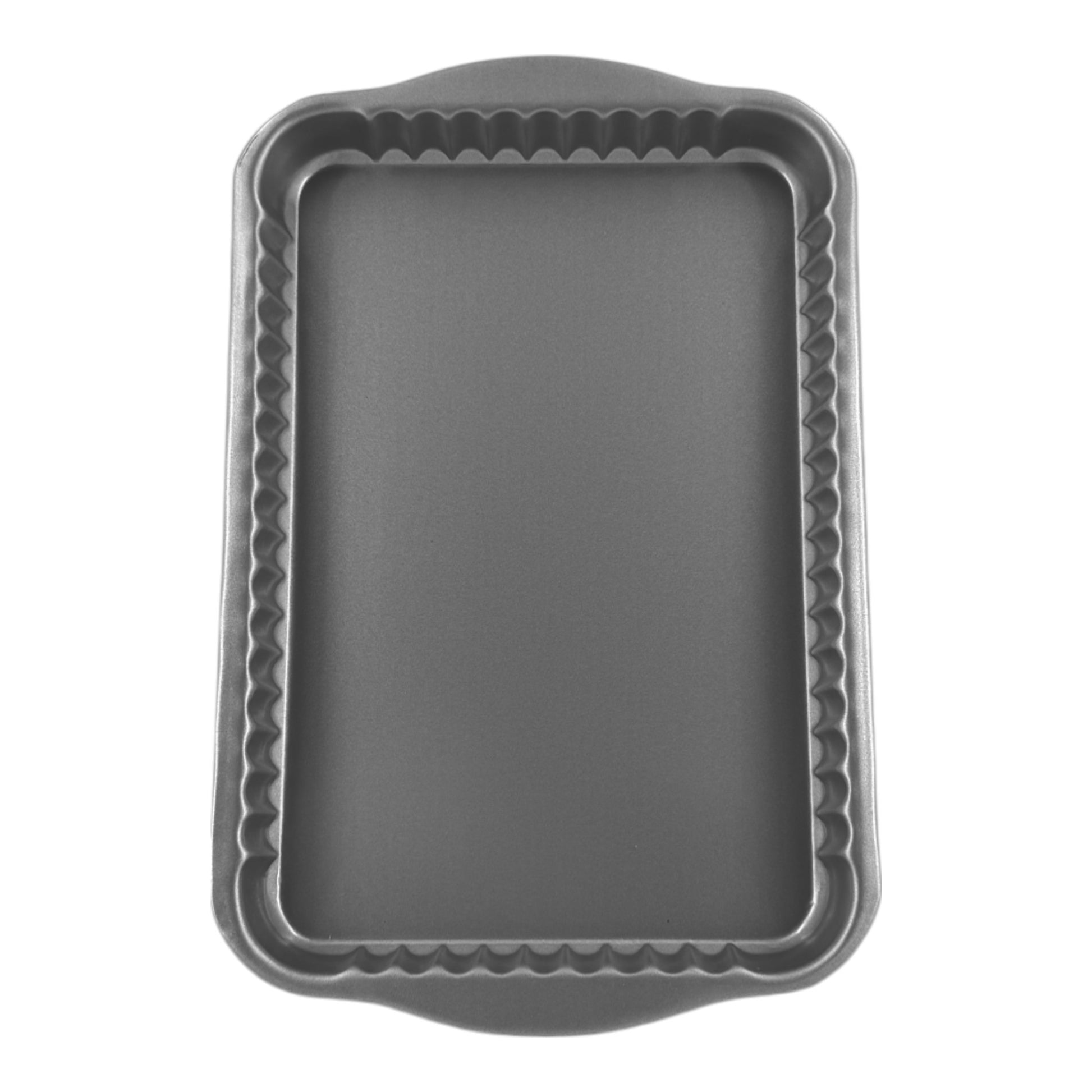 Non-Stick Fluted Rectangle Quiche Tin, 31cm (2 Piece) - Premium Kitchen from Chabrias Ltd - Just £8.99! Shop now at Chabrias Ltd