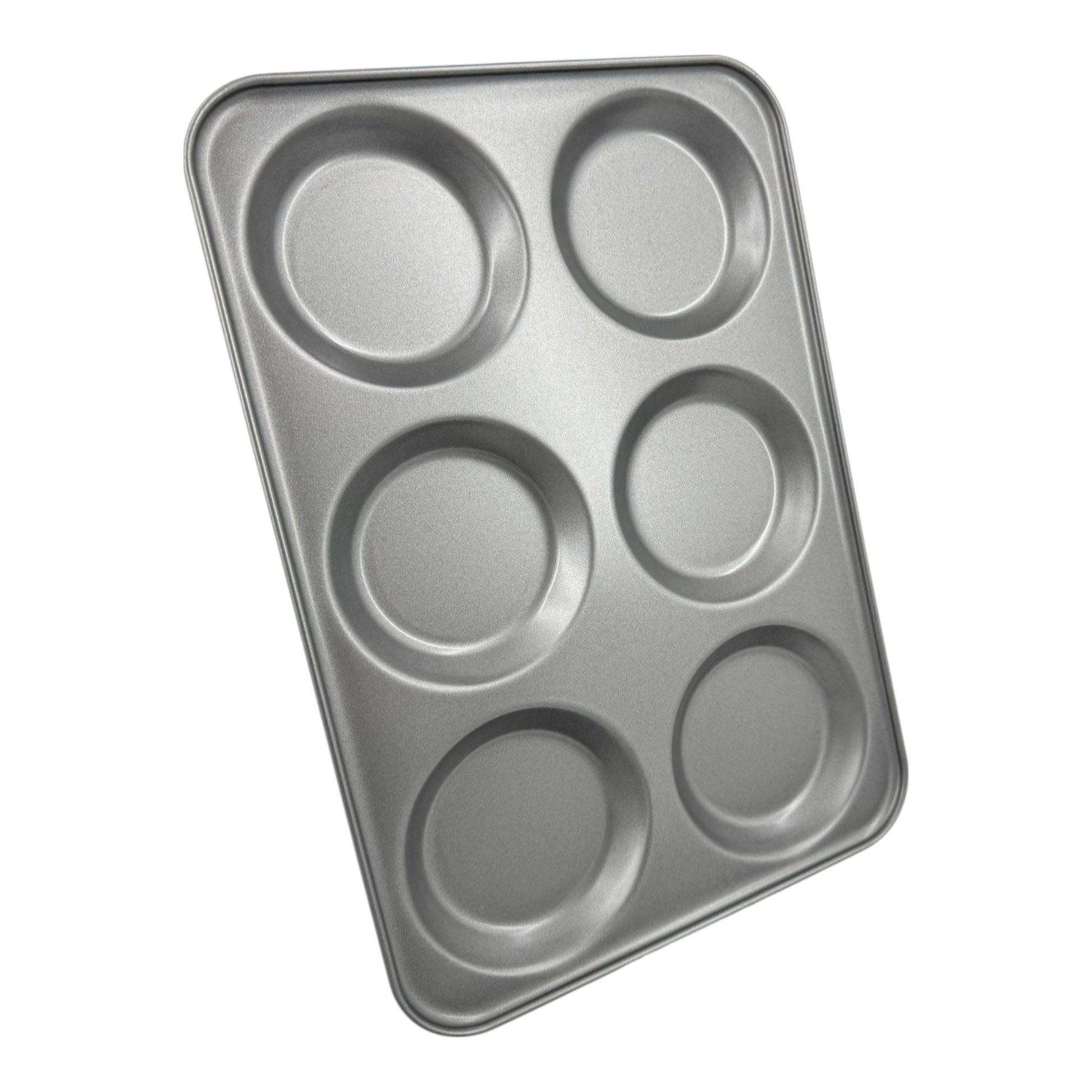 Non-Stick Yorkshire Pudding Oven Tray, Large 6 Cup - Premium Kitchen from Chabrias Ltd - Just £9.99! Shop now at Chabrias Ltd