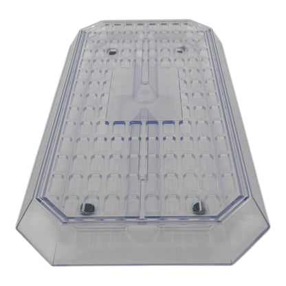 Uni Bar Plastic Drip Tray with Removable Grill,Clear - Premium Kitchen from Chabrias Ltd - Just £11.99! Shop now at Chabrias Ltd