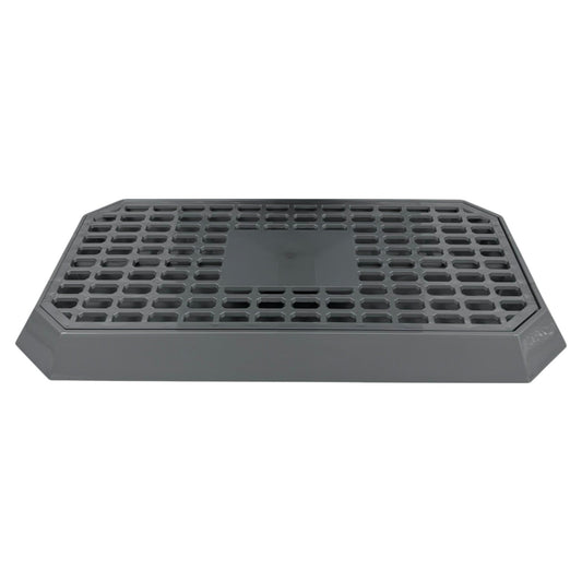 Uni Bar Plastic Drip Tray with Removable Grill, Silver - Premium BISS from Chabrias Ltd - Just £11.99! Shop now at Chabrias Ltd