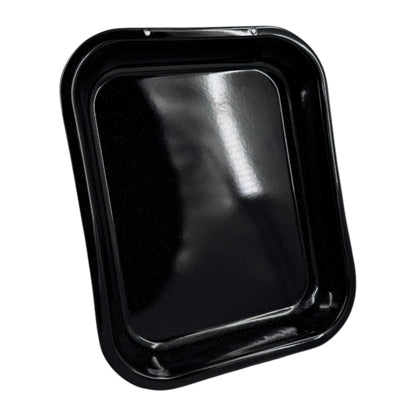 Vitreous Enamel Roasting Tray, Small, 28cm (2 piece) - Premium Home from Chabrias Ltd - Just £16.99! Shop now at Chabrias Ltd