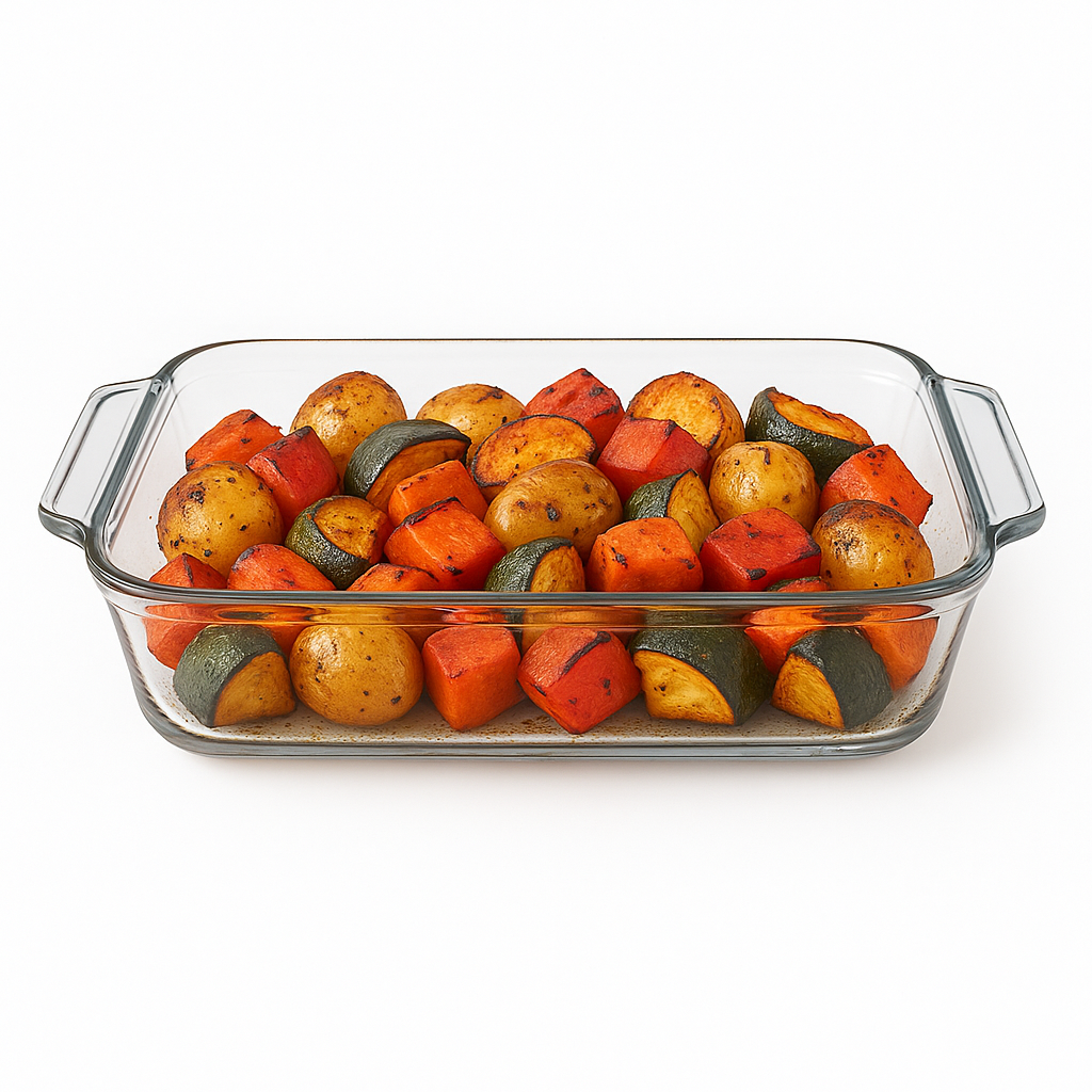 Rectangular Glass Baking Dish, 4.5L - Premium Kitchen from Chabrias Ltd - Just £29.99! Shop now at Chabrias Ltd