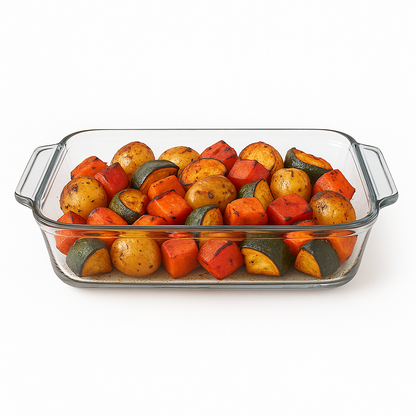 Rectangular Glass Baking Dish, 4.5L - Premium Kitchen from Chabrias Ltd - Just £29.99! Shop now at Chabrias Ltd