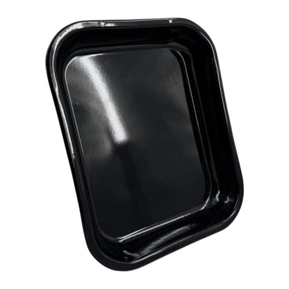 Vitreous Enamel Roasting Tray, Small, 28cm (2 piece) - Premium Home from Chabrias Ltd - Just £16.99! Shop now at Chabrias Ltd