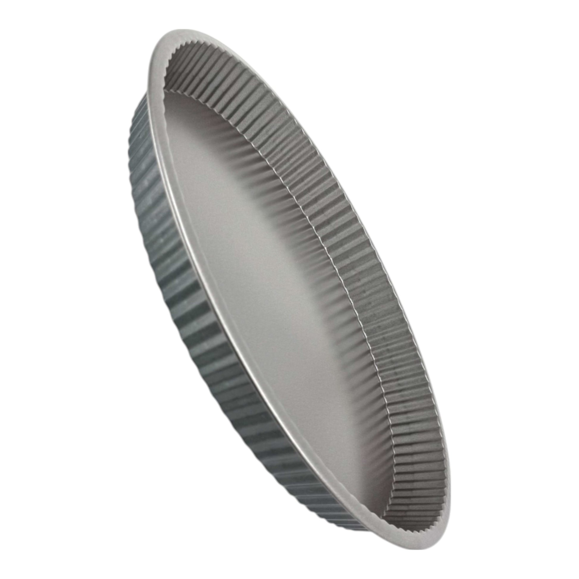 Non-Stick Fluted Round Quiche Tin, 31cm (2 piece) - Premium Kitchen from Chabrias Ltd - Just £9.99! Shop now at Chabrias Ltd