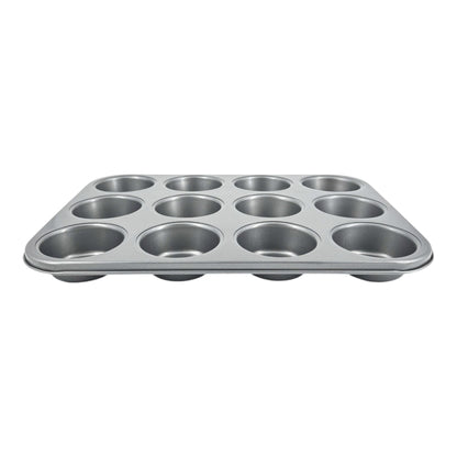 Non-Stick Muffin Oven Tray, Deep 12-Cup (2 piece) - Premium Home from Chabrias Ltd - Just £12.99! Shop now at Chabrias Ltd