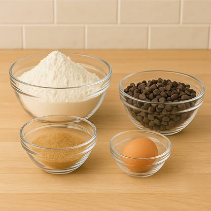 Mixing Glass Bowl, Set of 4 - Premium  from Chabrias Ltd - Just £22.99! Shop now at Chabrias Ltd