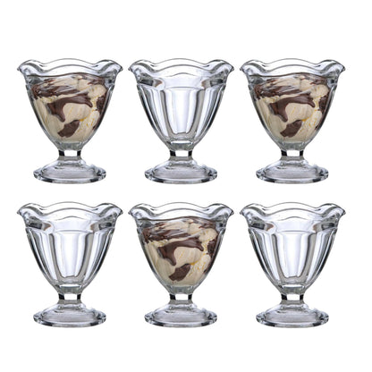 Footed Sherbet Glass, 4.5oz (6 pack) - Premium Home from Chabrias Ltd - Just £16.99! Shop now at Chabrias Ltd
