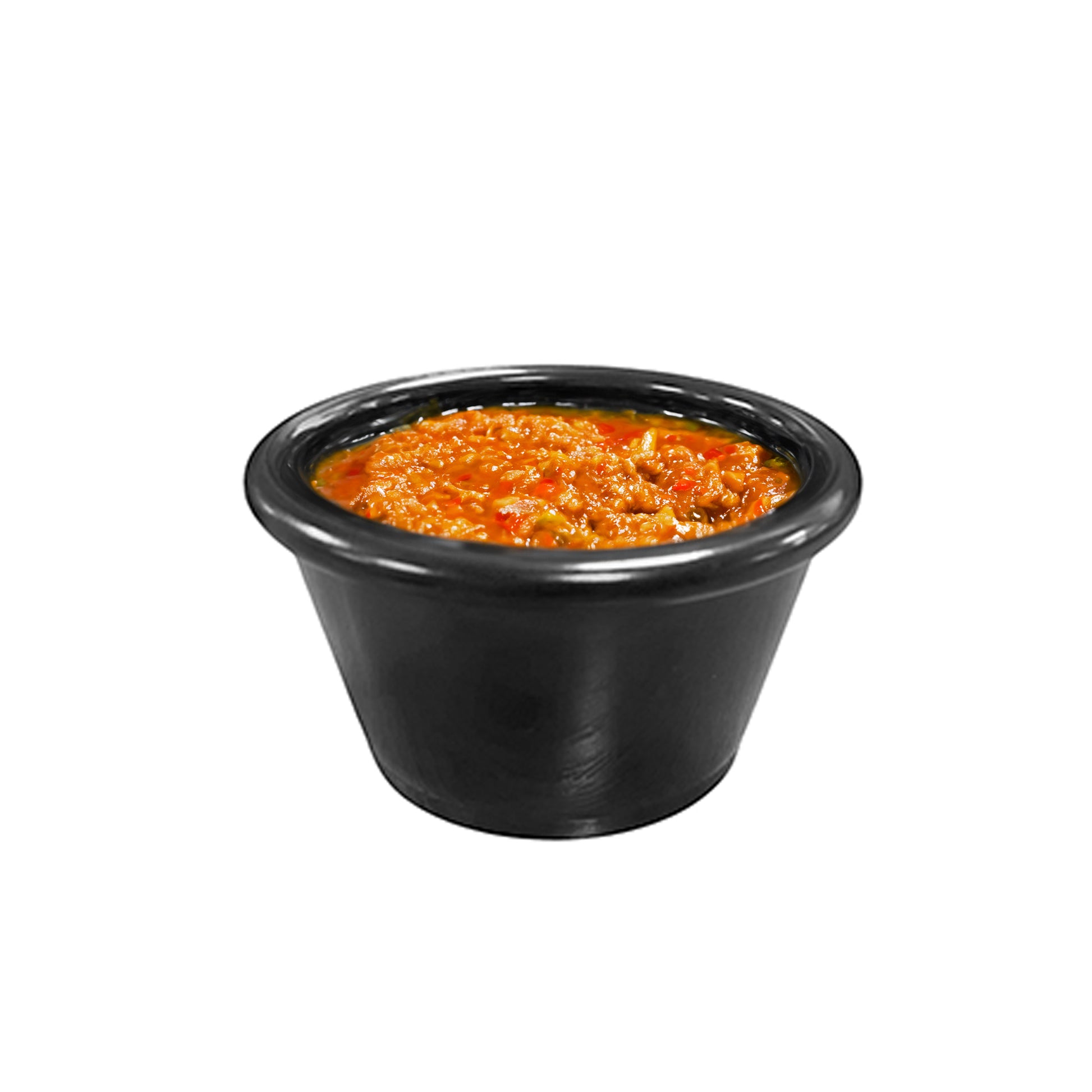 Black Plain Ramekins 1oz, 1.5oz, 2oz - Made in UK - Premium Ramekin from Chabrias Ltd - Just £11.99! Shop now at Chabrias Ltd