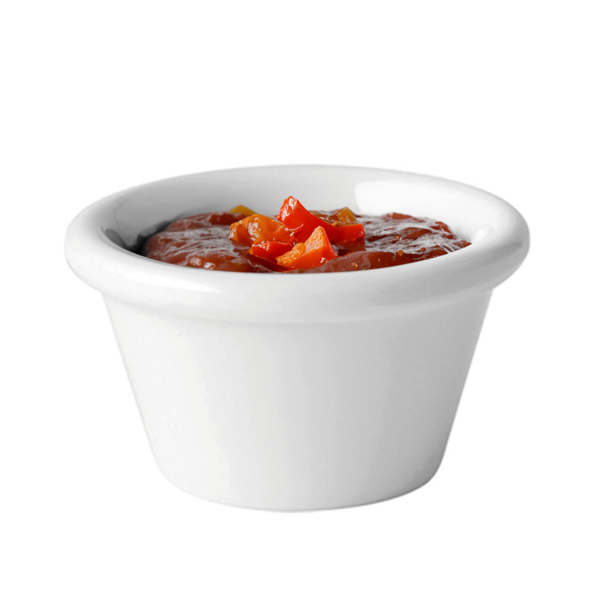 White Plain Ramekins 1oz, 1.5oz, 2oz - Made in UK - Premium Ramekin from Chabrias Ltd - Just £11.99! Shop now at Chabrias Ltd