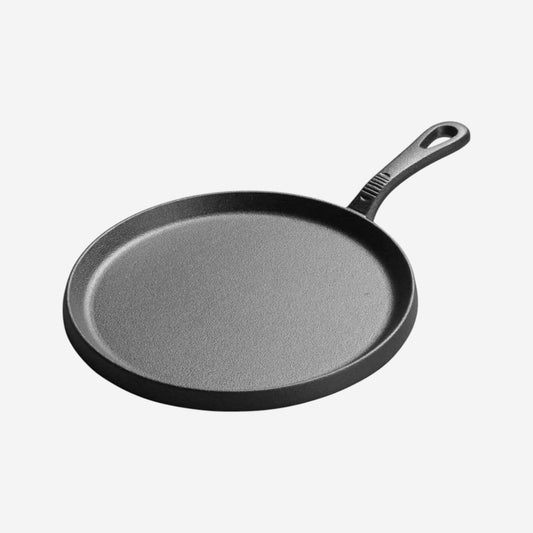 Cast Iron Round Skillet Pan, 23cm - Premium Kitchen from Samuel Groves - Just £14.24! Shop now at Chabrias Ltd