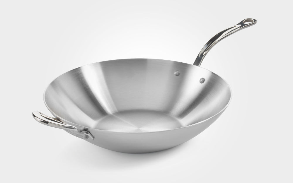 Classic Stainless Steel Triply Wok