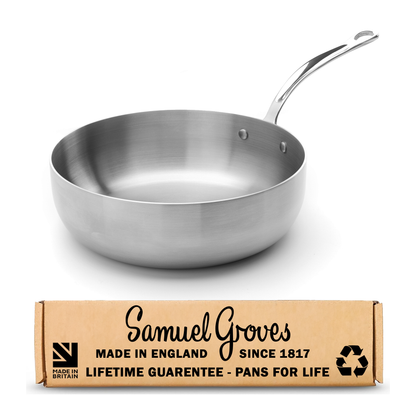 Samuel groves 26cm stainless steel chef pan