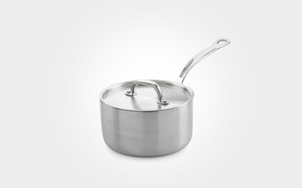 Professional Stainless Steel Saucepan with Lid