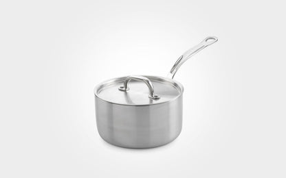 Professional Stainless Steel Saucepan with Lid - Premium Kitchen from Samuel Groves - Just £98! Shop now at Chabrias Ltd