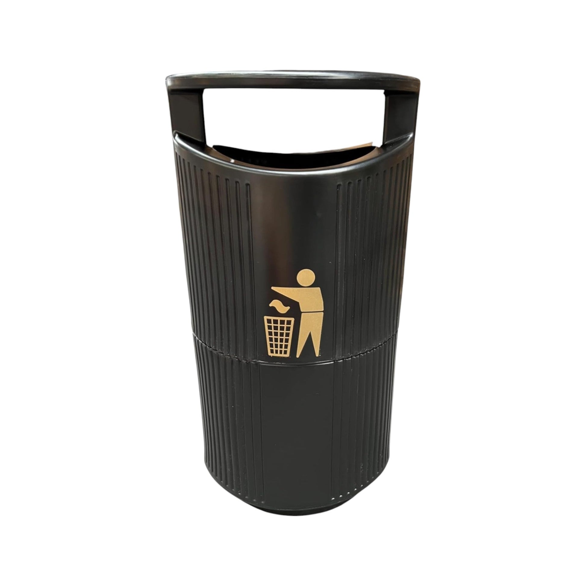 Outdoor Sack Holder Bin, Hooded Top with Galvanised Liner, 94L - Premium Bins from Chabrias Ltd - Just £214.99! Shop now at Chabrias Ltd