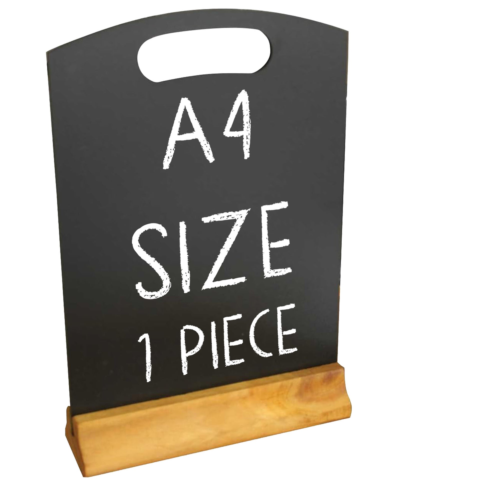 Chabrias Ltd Handheld Table Top Pub Resturant Blackboard Chalkboard with Plinth - Premium  from Chabrias Ltd - Just £9.49! Shop now at Chabrias Ltd