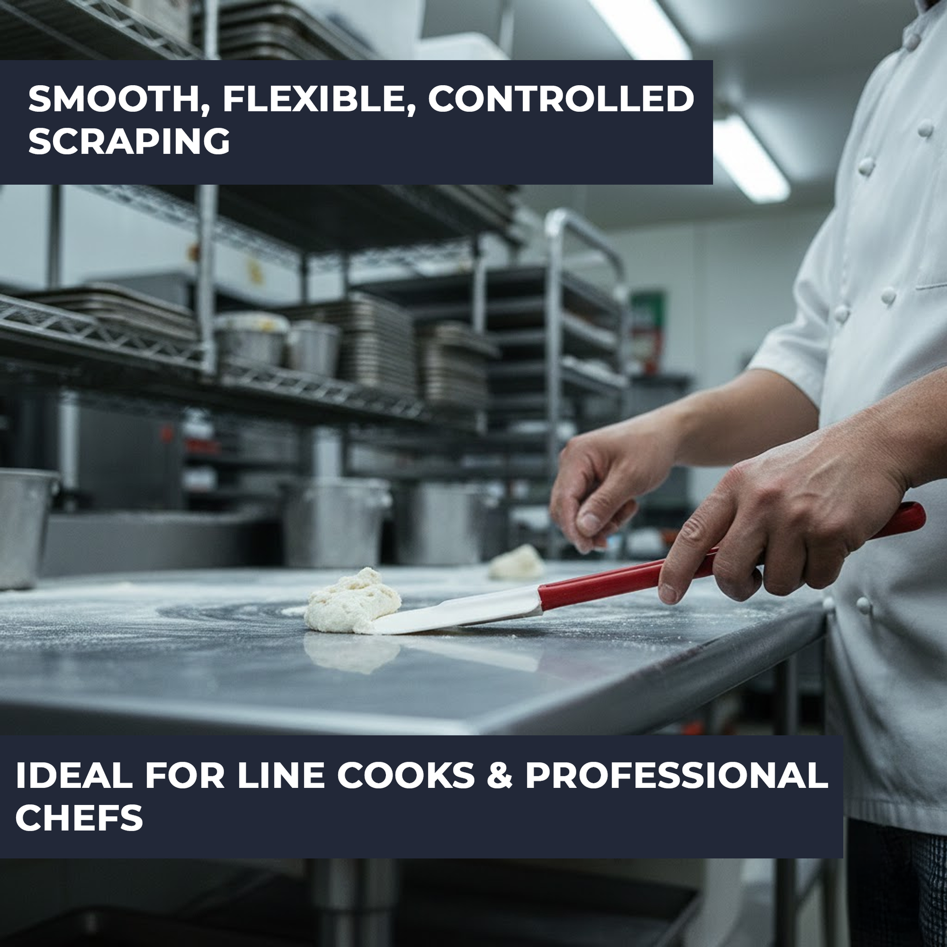 10" Professional Silicone Spatula – High-Heat 260°C, Extra-Long Handle, Non-Stick Safe, BPA-Free – Heavy-Duty Cooking, Baking & Mixing Tool - Premium  from Chabrias Ltd - Just £7.99! Shop now at Chabrias Ltd