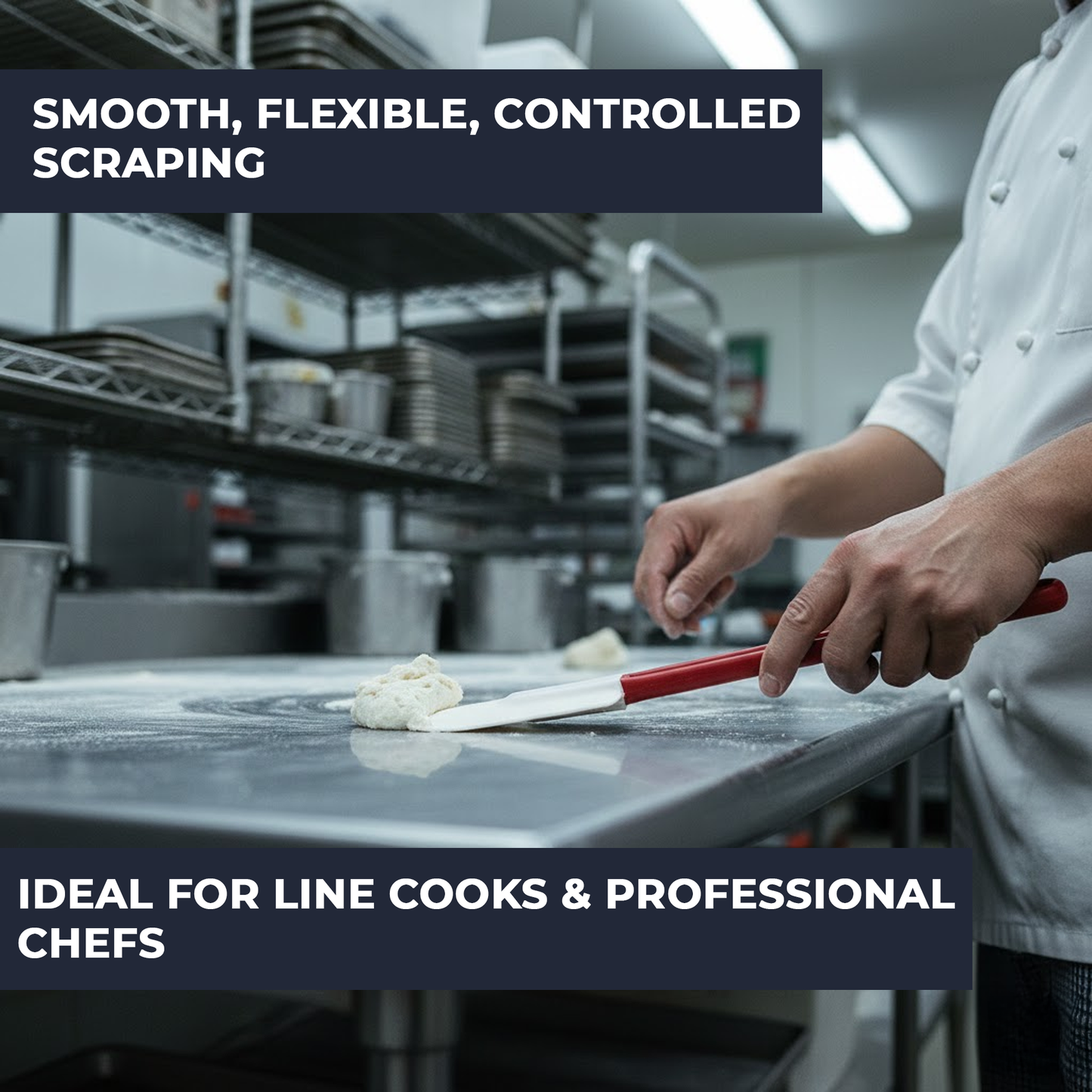 14" Professional Silicone Spatulas - 2 Pack - High-Heat 260°C, Extra-Long Handle, Non-Stick Safe, BPA-Free – Heavy-Duty Cooking, Baking & Mixing Tools - Premium  from Chabrias Ltd - Just £14.99! Shop now at Chabrias Ltd