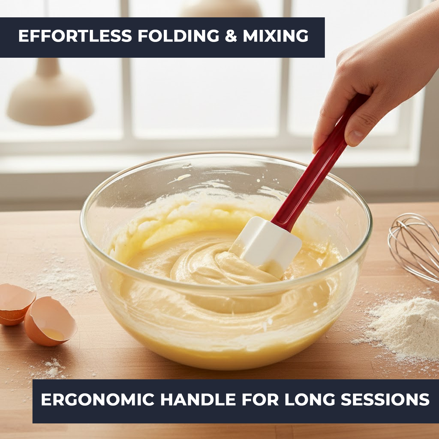 14" Professional Silicone Spoonula - 2 Pack - High-Heat 260°C, Bowl-Scraping Head, Non-Stick Safe, BPA-Free – Heavy-Duty Cooking, Baking & Mixing Tool (Copy) - Premium  from Chabrias Ltd - Just £14.99! Shop now at Chabrias Ltd