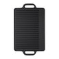 Pro Cast Iron Griddle with Handles – 50.5cm x 23.5cm - Premium Kitchen from Chabrias Ltd - Just £39.99! Shop now at Chabrias Ltd