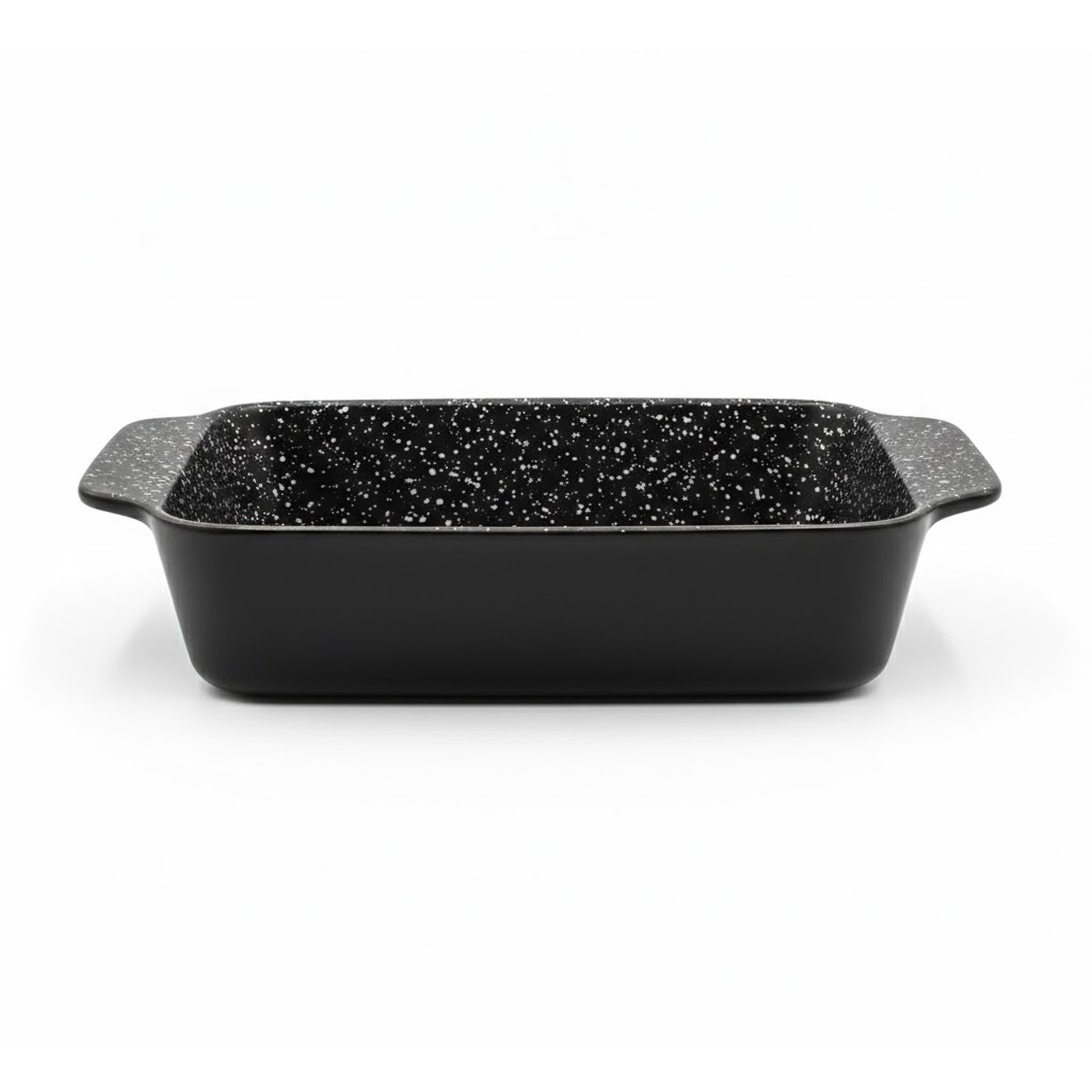 Deep 6cm ceramic baking dish side profile