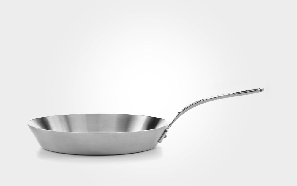 Samuel Groves - Classic Stainless Steel Tri-Ply Frying Pan, 28cm - Premium Kitchen from Samuel Groves - Just £101.99! Shop now at Chabrias Ltd