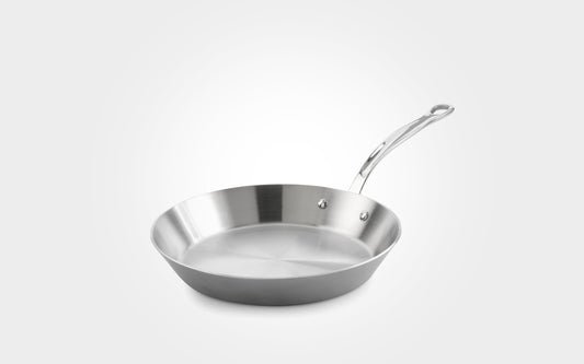 Samuel Groves - Classic Stainless Steel Tri-Ply Frying Pan, 26cm - Premium Kitchen from Samuel Groves - Just £96.49! Shop now at Chabrias Ltd